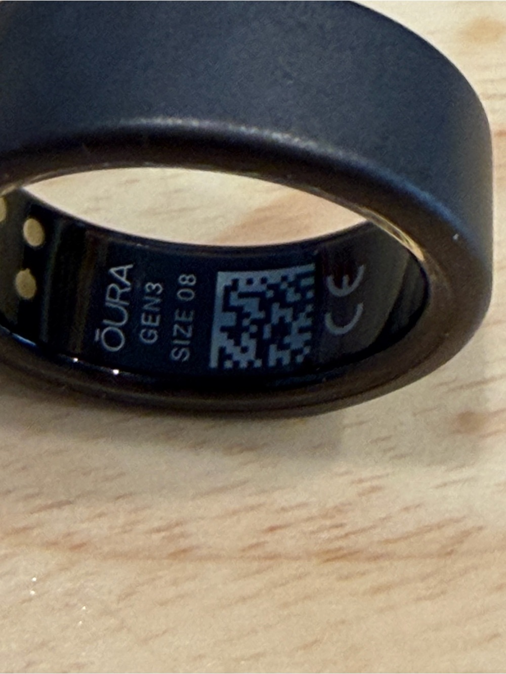 Oura Gen 3 Heritage with Charging Dock in Matte Black - Picture 6 of 6